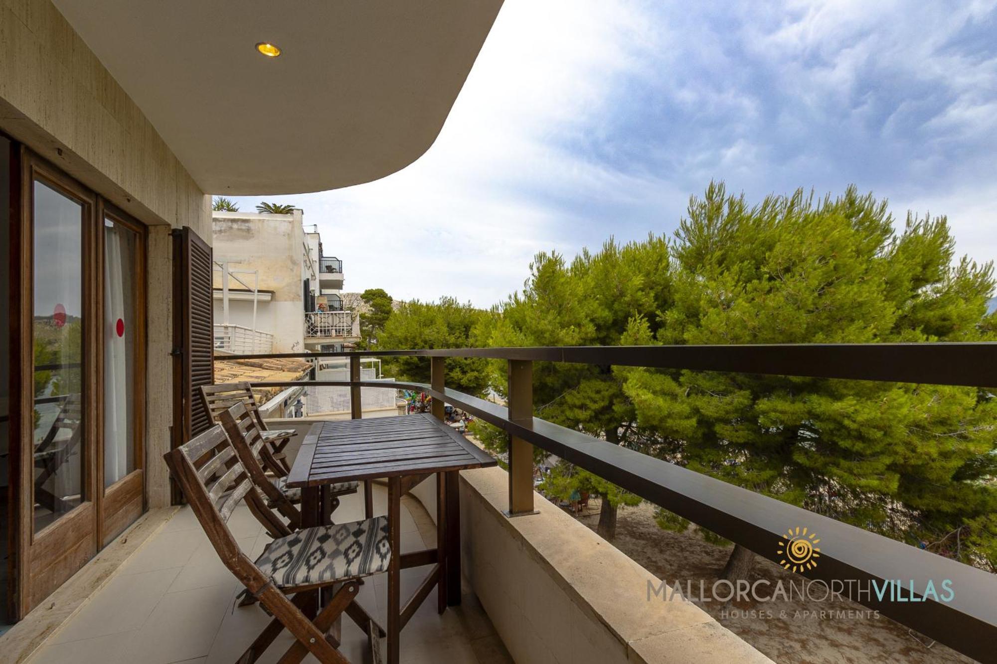 Apartamento Voramar II First Line Pine Walk Apartment Port de Pollenca Exterior photo